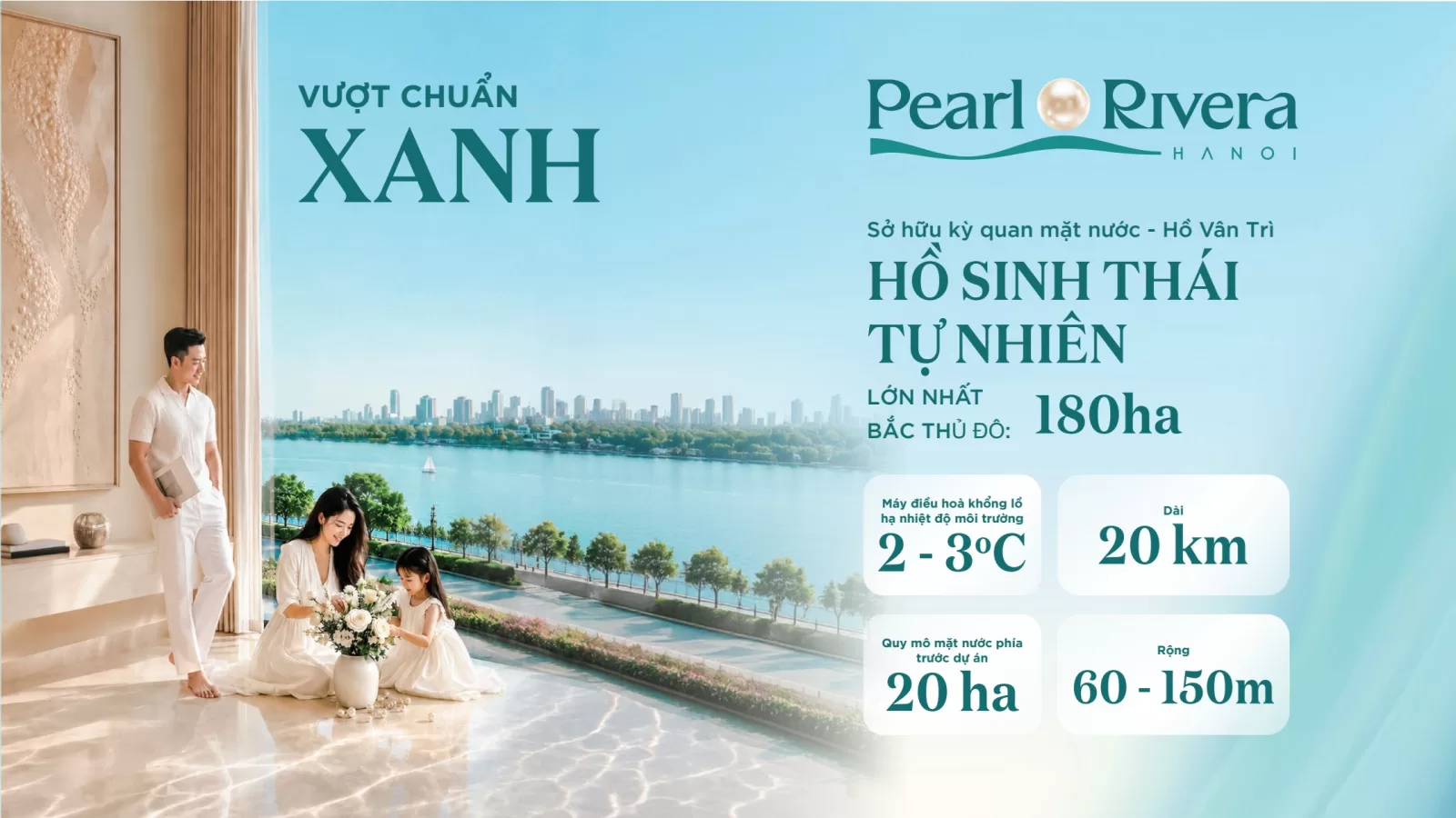 Tiện ích dự án Pearl Rivera Hà Nội