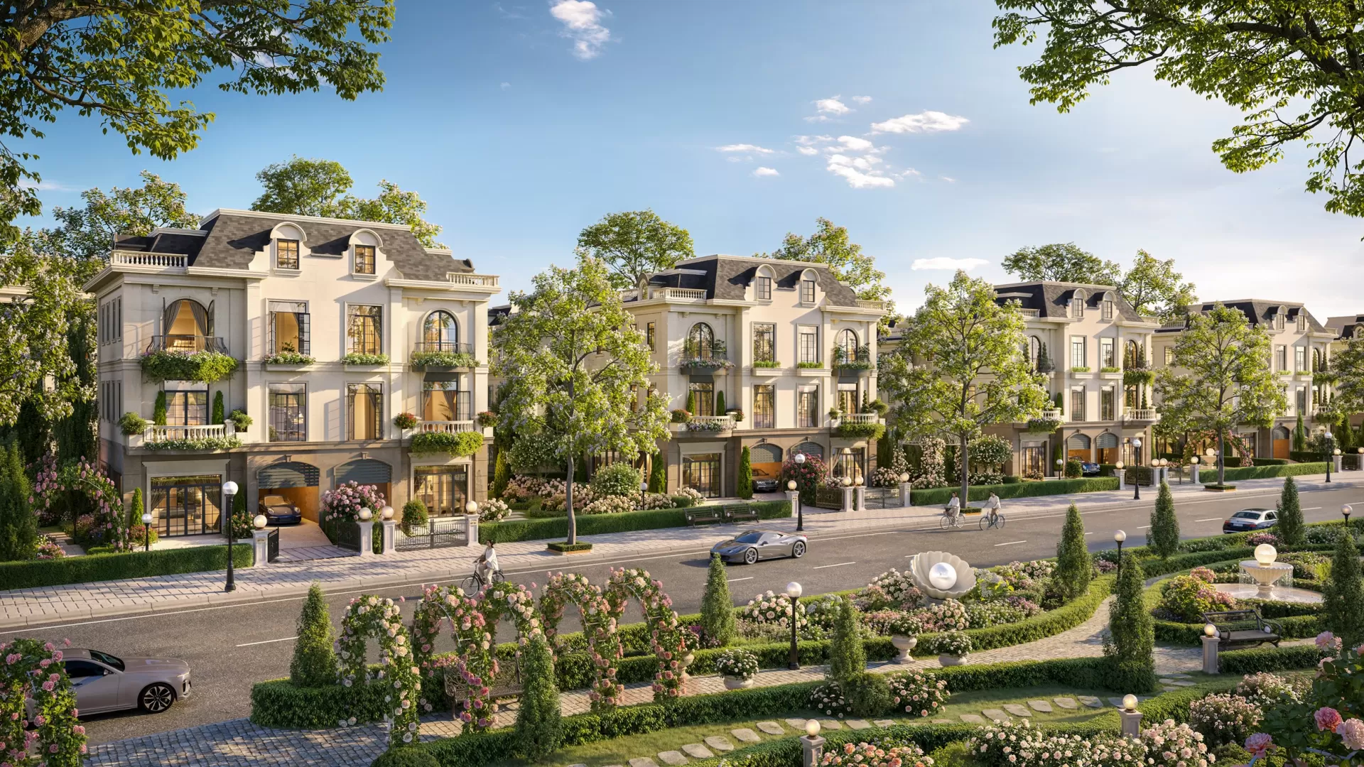 Thiết kế phân khu Huyền Ngọc Pearl Rivera Hà Nội