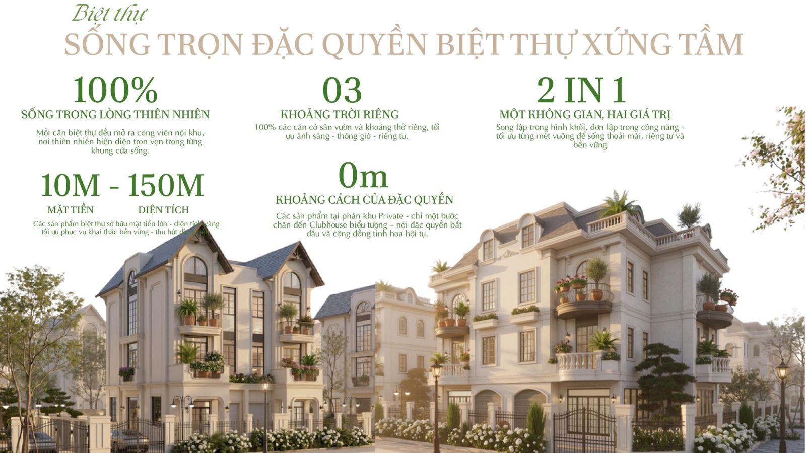 Thiết kế biệt thự Pearl Rivera Hà Nội