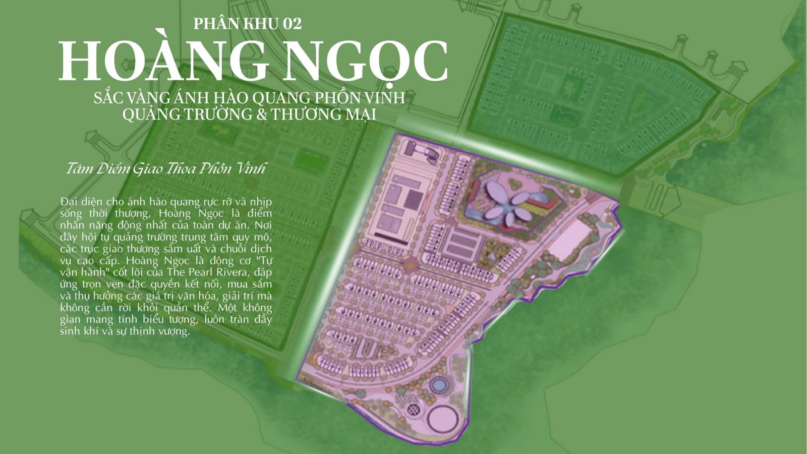 Phân khu Hoàng Ngọc - Pearl Rivera Hà Nội