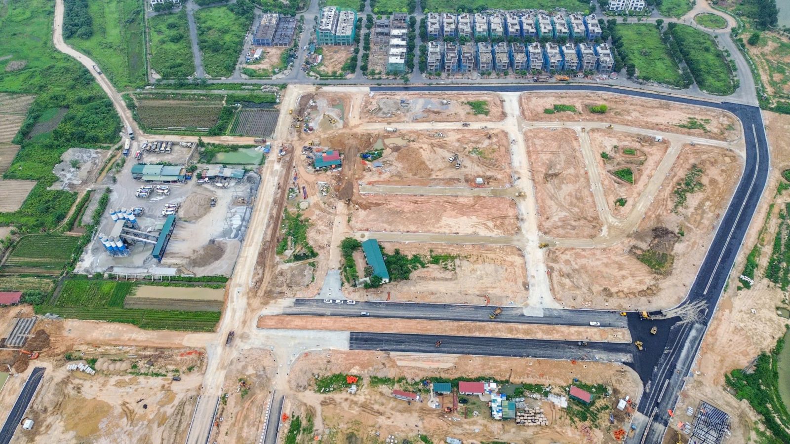 TIẾN ĐỘ THI CÔNG PEARL RIVERA HÀ NỘI