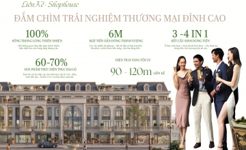 Thiết kế nhà liền kề Pearl Rivera Hà Nội