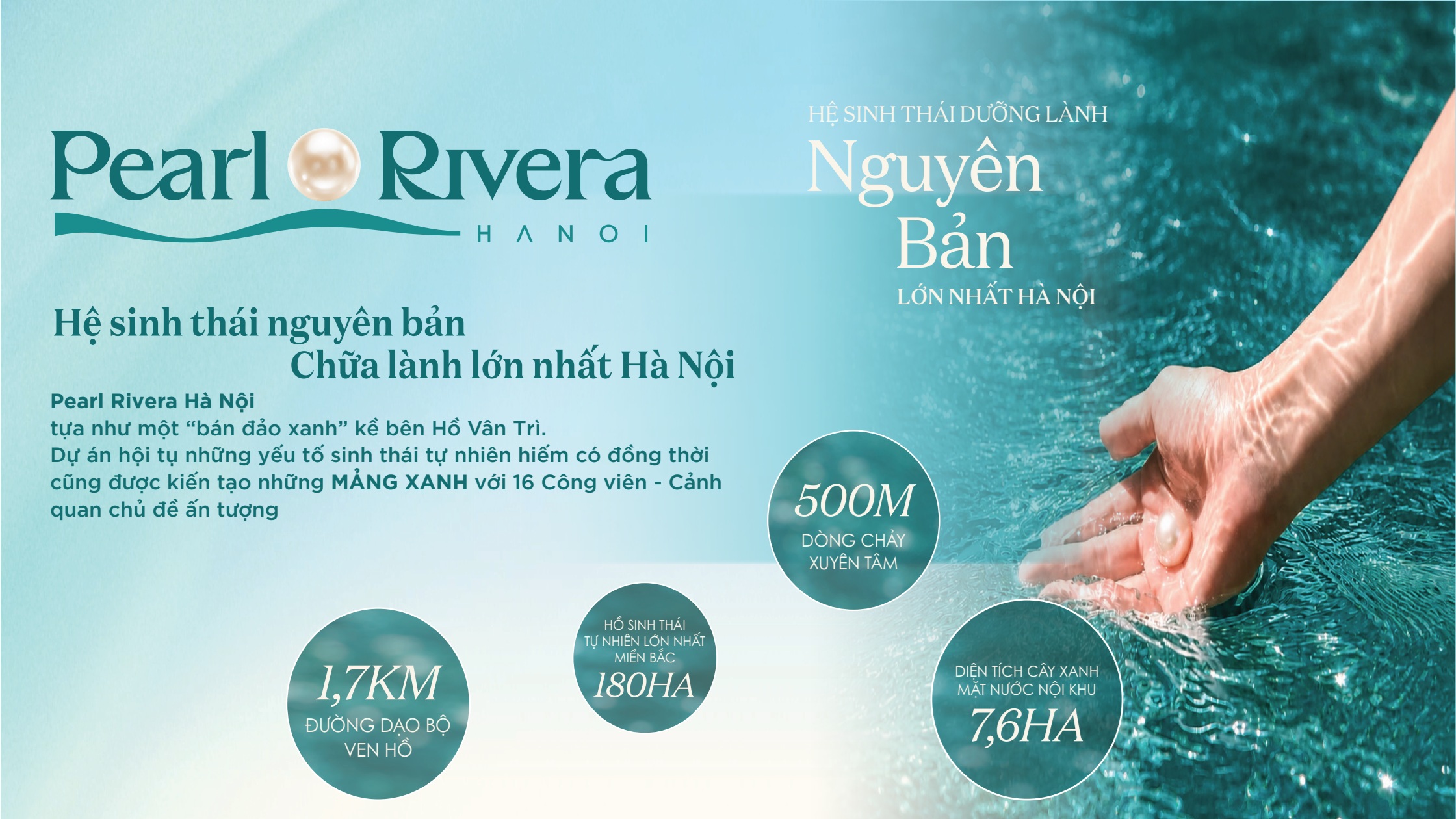 Pearl Rivera Hà Nội - Hồ Ngọc giữa tầng mây